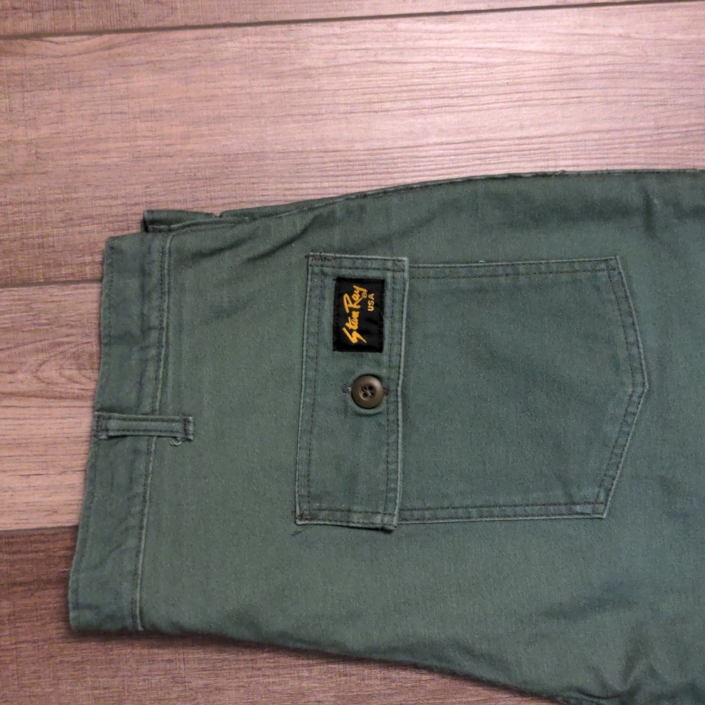 Stan Ray Slim Fit Fatigue Pants Olive 38x34